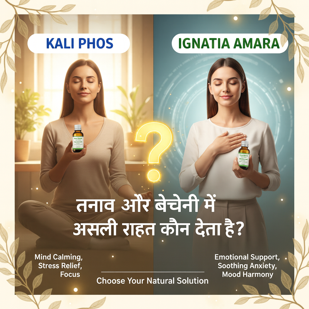 Kali Phos vs Ignatia amara